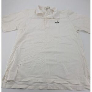 Vintage Fairway & Greene Rolex White Polo‎ Shirt Mens XL Golf Mercerized Cotton